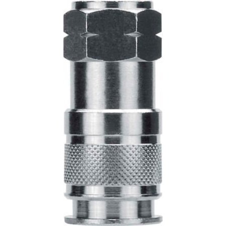 ALPHA TECHNOLOGIES AIGNEP Multi-Socket Universal Coupler, , 3/8" x 3/8" Female NPTF 80195-06